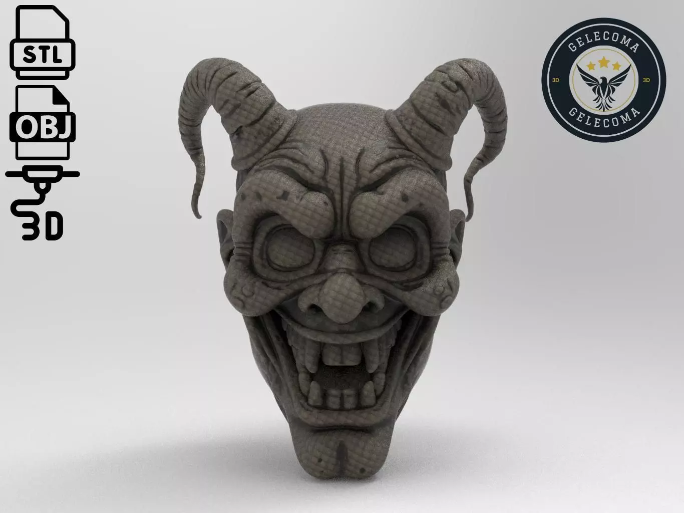 Villain Mask 3D Print Model 3D print model_0