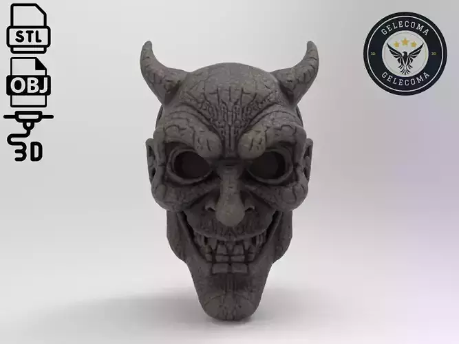 Villain Mask 3D Print Model