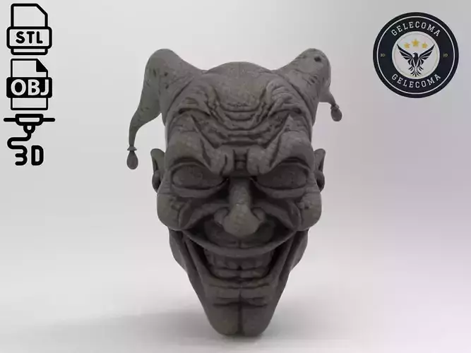 Villain Mask 3D Print Model