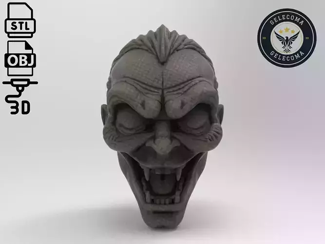 Vampire Mask 3D Print Model