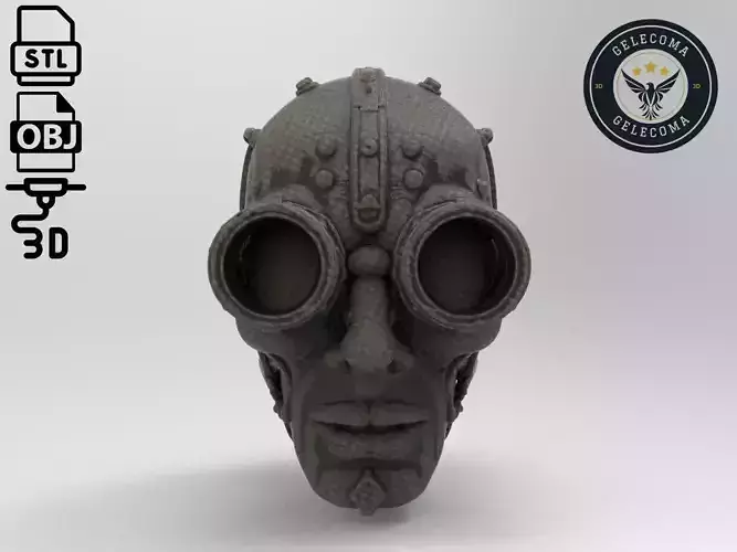 Steampunk Mask 3D Print Model