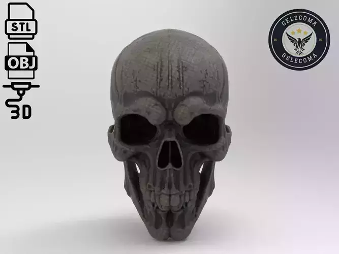 Skull Mask 3D Print Model
