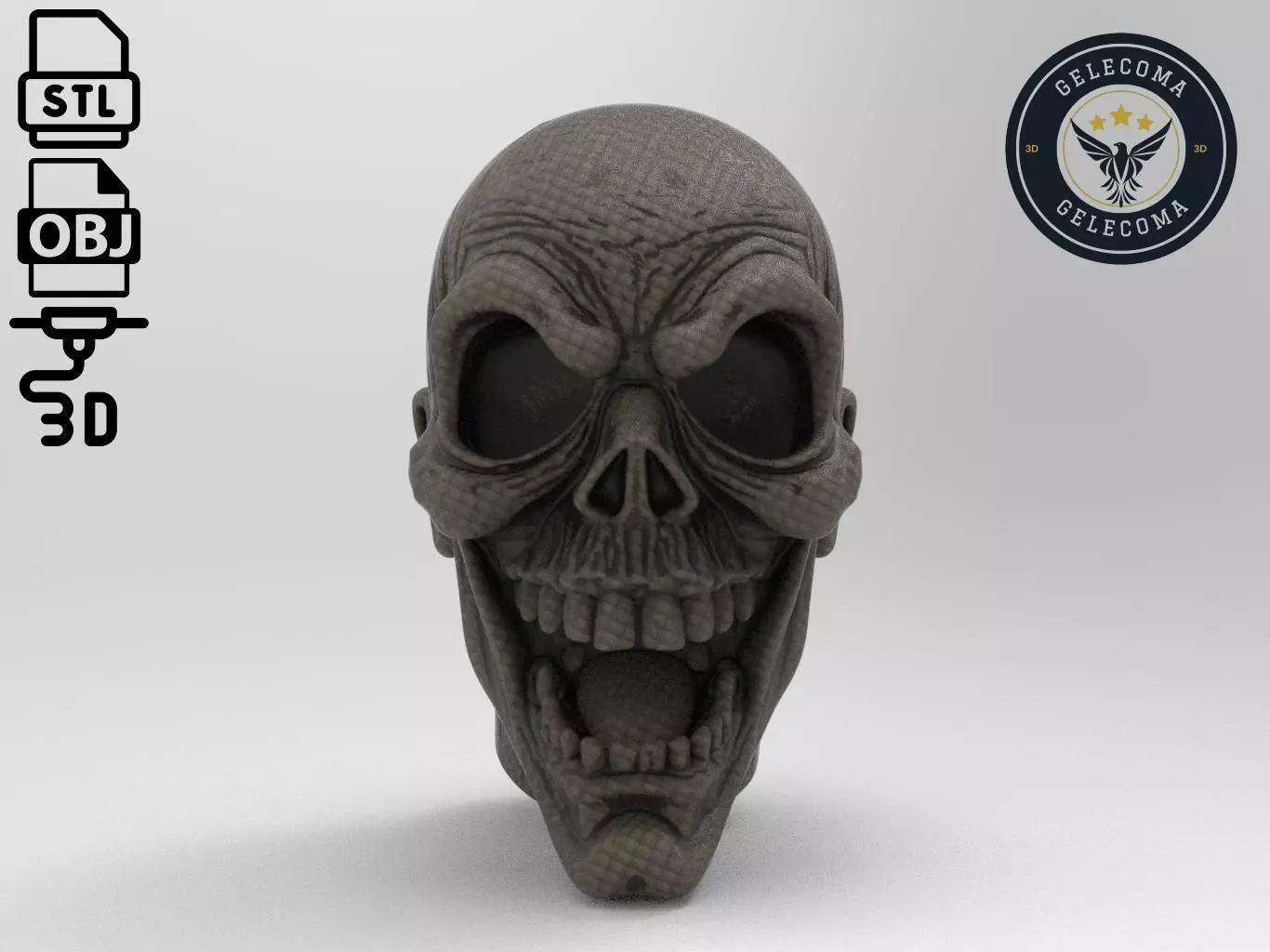 Scary Mask 3D Print Model 3D print model_0