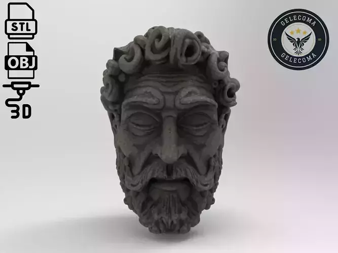 Roman Mask 3D Print Model