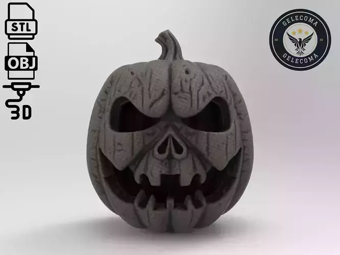 Pumpkin Mask 3D Print Model
