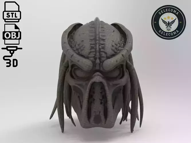 Predator Mask 3D Print Model
