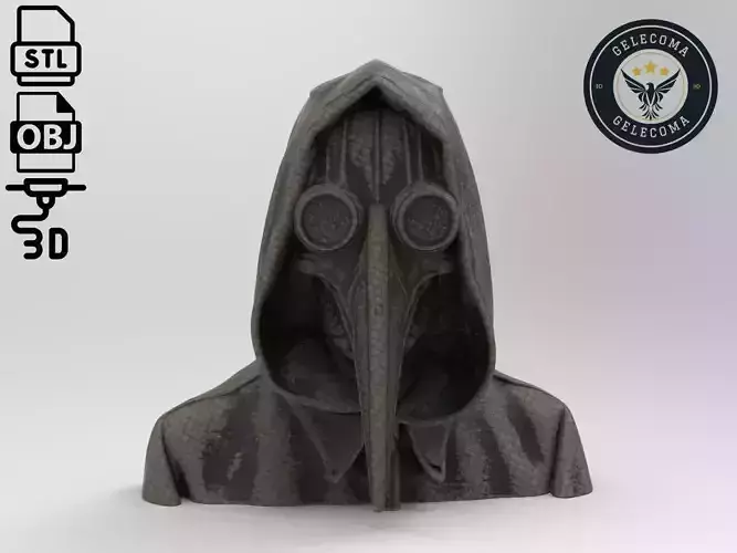 Plague Doctor Mask 3D Print Model