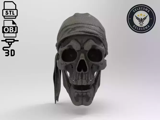 Pirate 3D Print Model
