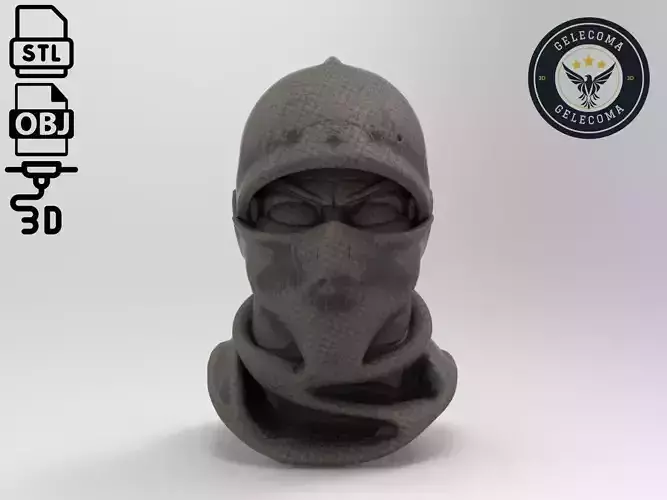 Ninja Mask 3D Print Model
