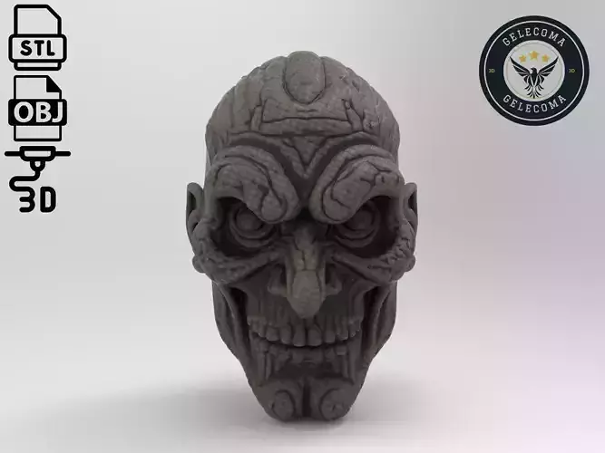 Mutant Mask 3D Print Model