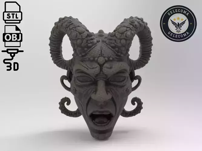 Medusa Mask 3D Print Model