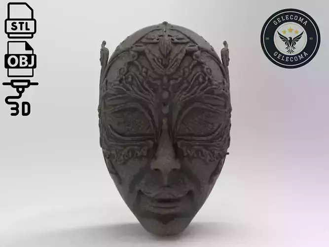 Masquerade Mask 3D Print Model