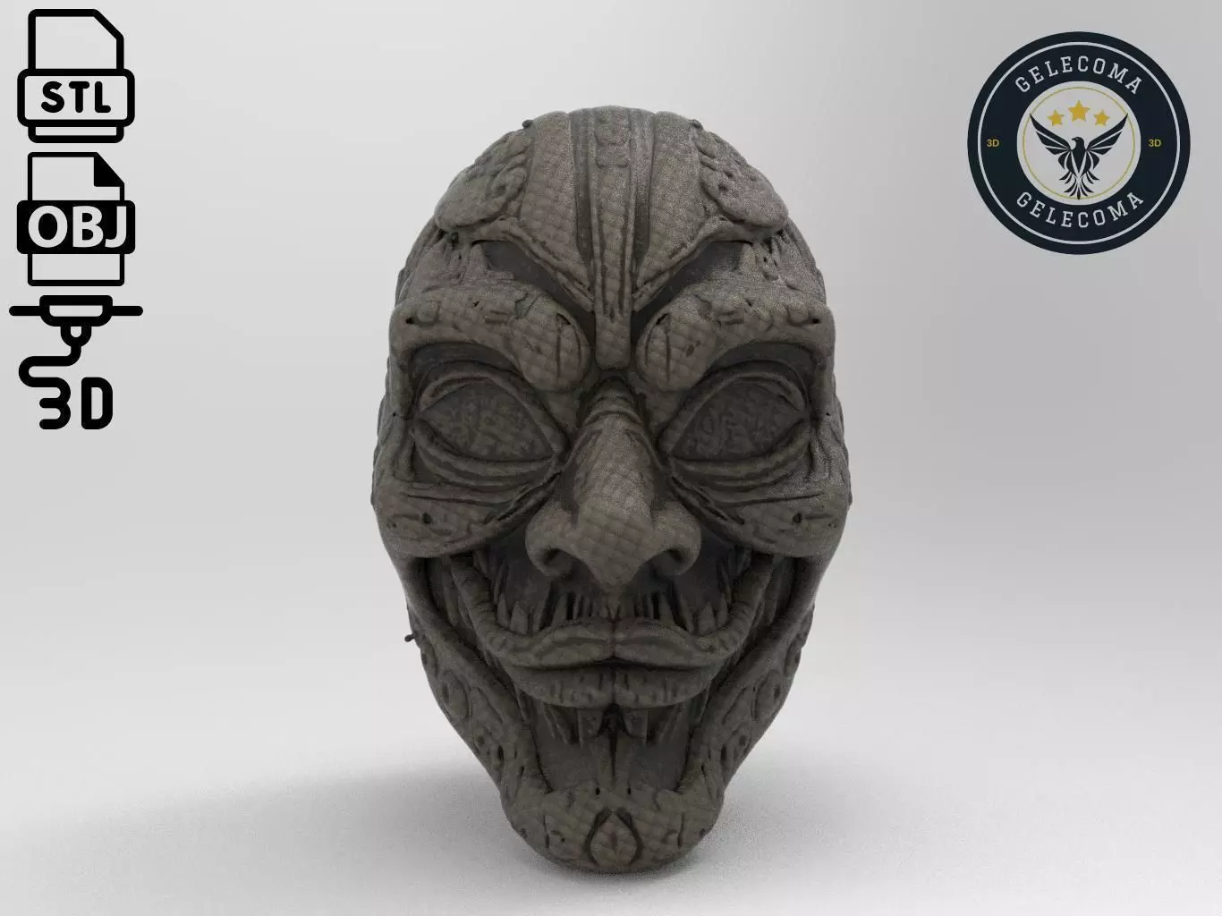 Luchador Mask 3D Print Model 3D print model_0