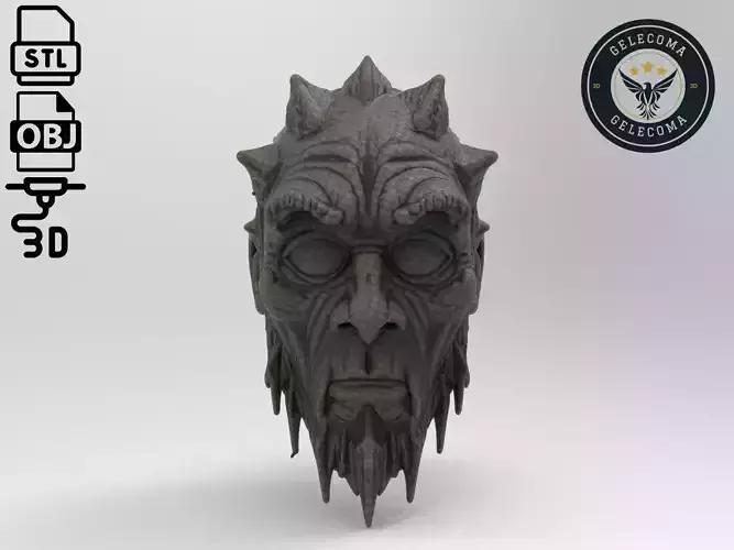 Ice Mask 3D Print Model