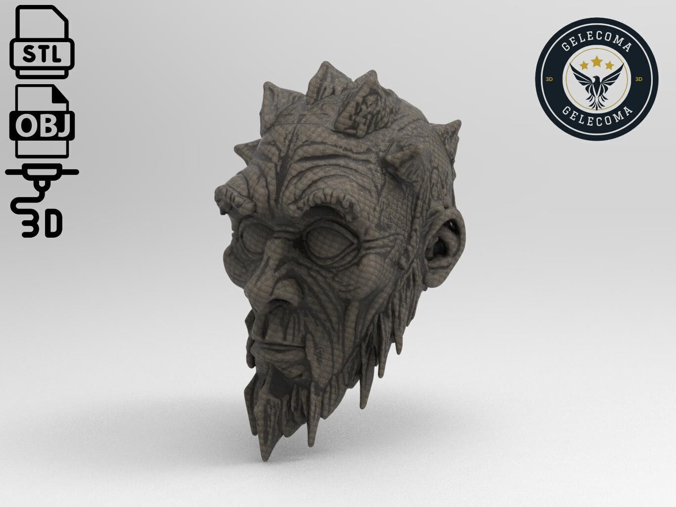 Ice Mask 3D Print Model 3D print model_1