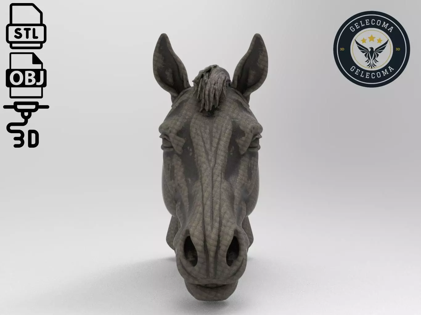Horse Mask 3D Print Model 3D print model_0