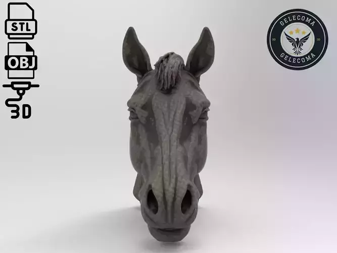 Horse Mask 3D Print Model