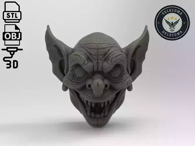 Gremlin Mask 3D Print Model