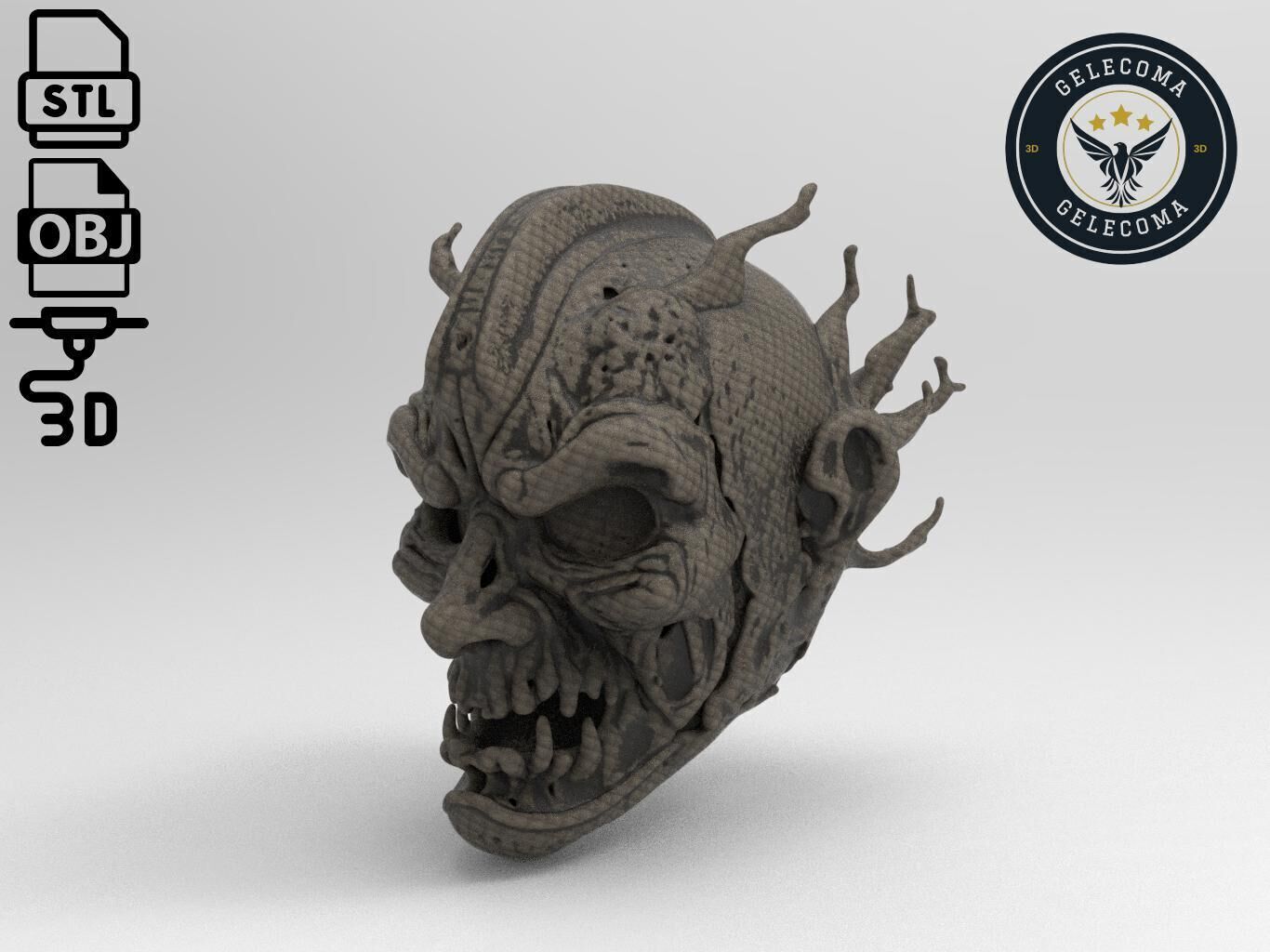 Fire Mask 3D Print Model 3D print model_1