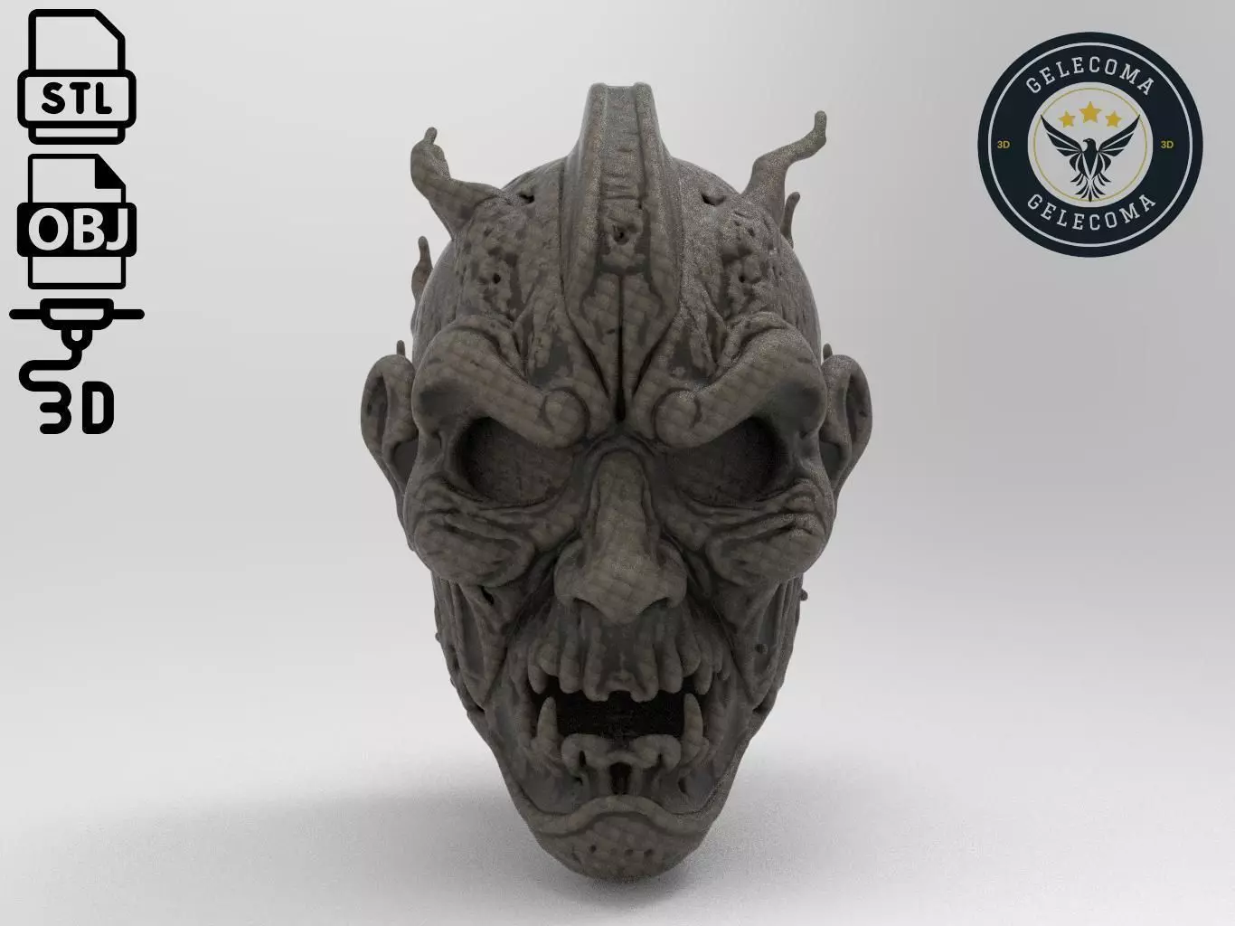 Fire Mask 3D Print Model 3D print model_0
