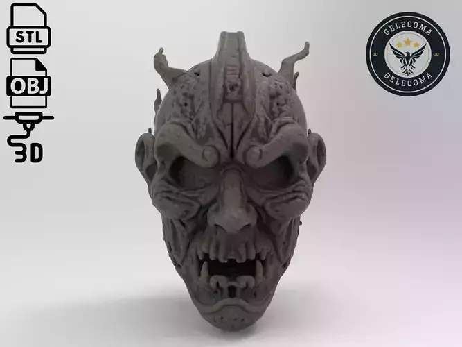 Fire Mask 3D Print Model