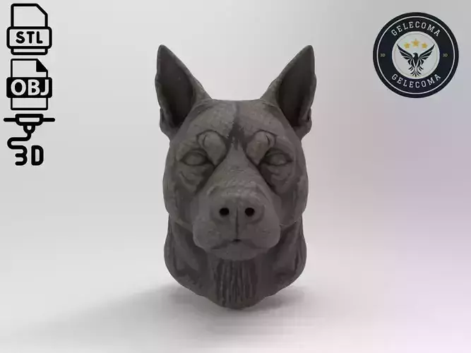Dog Mask 3D Print Model