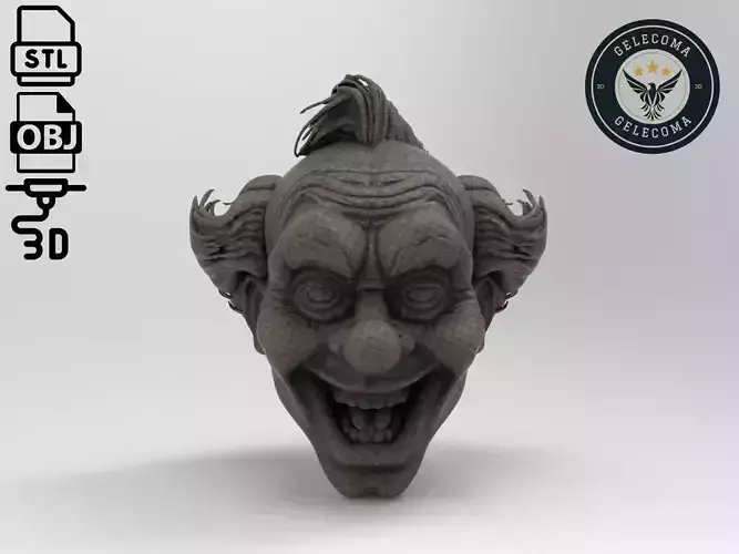 Clown Mask 3D Print Model 3D print model
