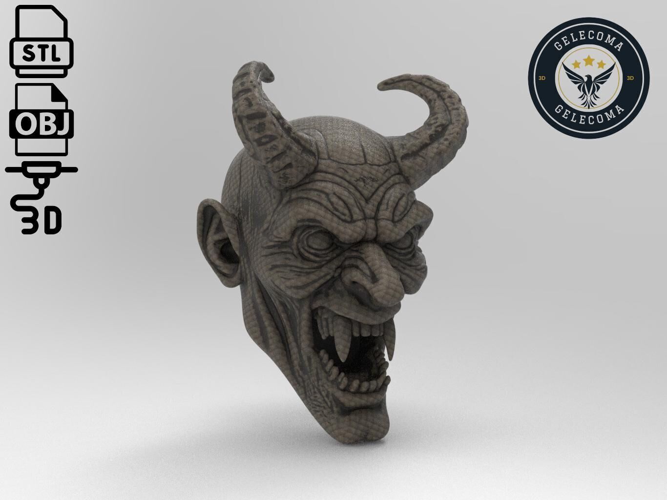 Chaos Mask 3D Print Model 3D print model_2