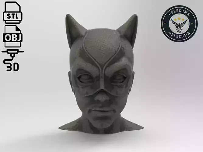 Catwoman Mask 3D Print Model 3D print model