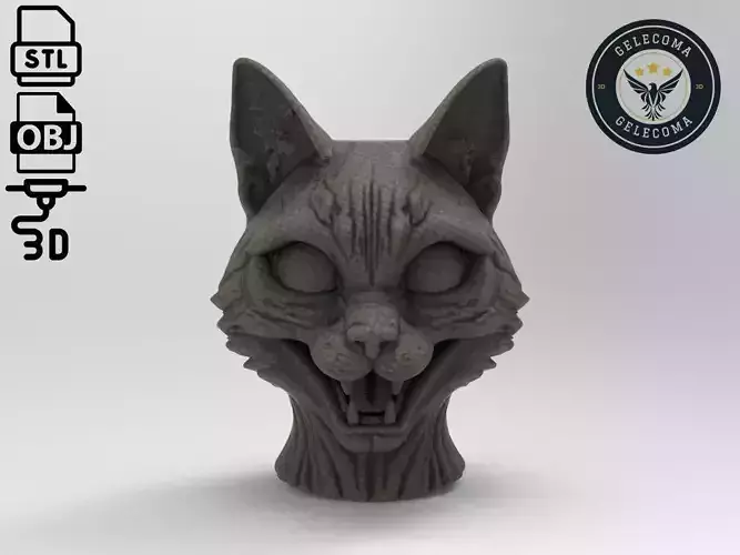 Cat Mask 3D Print Model 3D print model