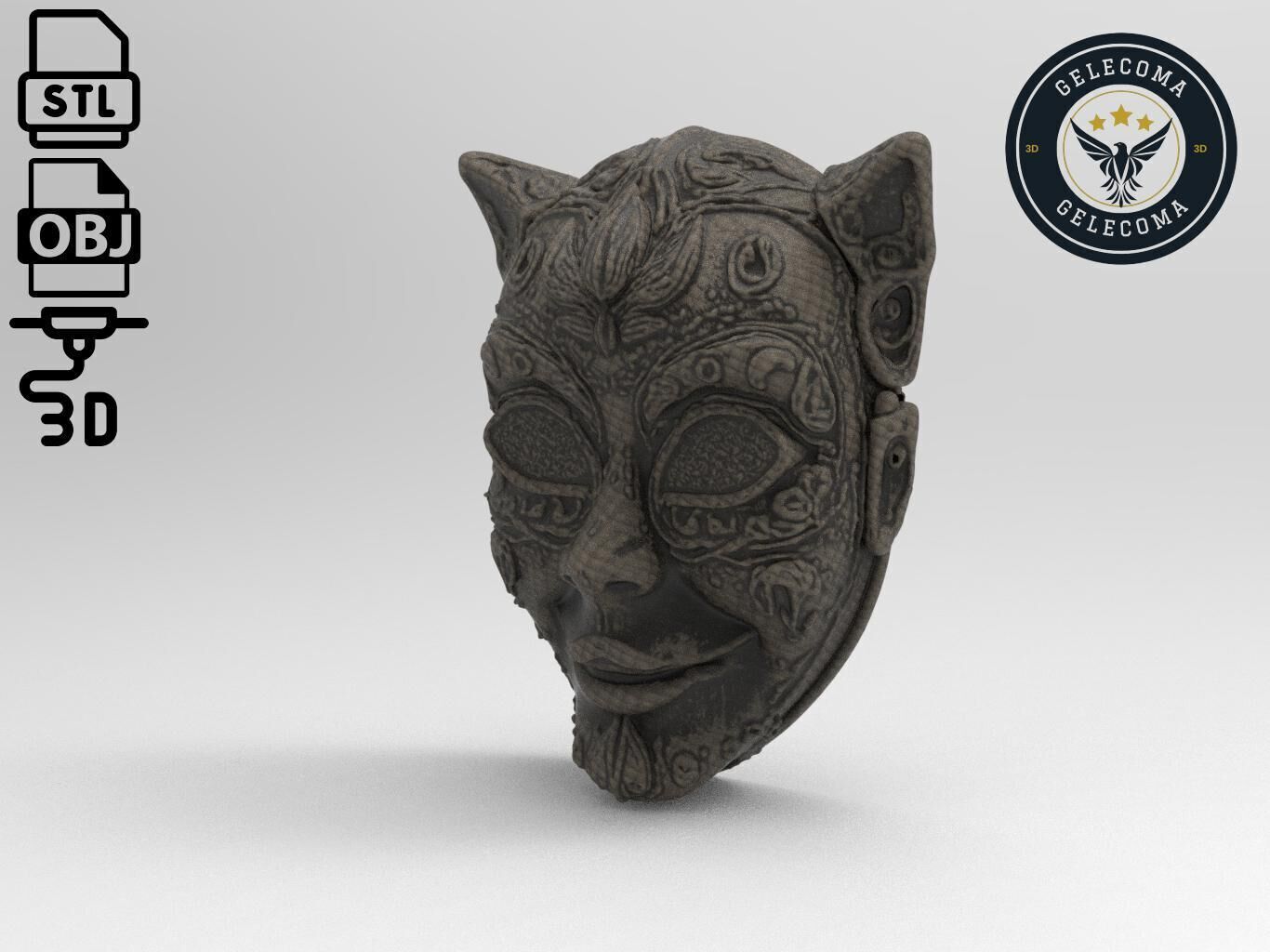 Carnival Mask 3D Print Model 3D print model_1