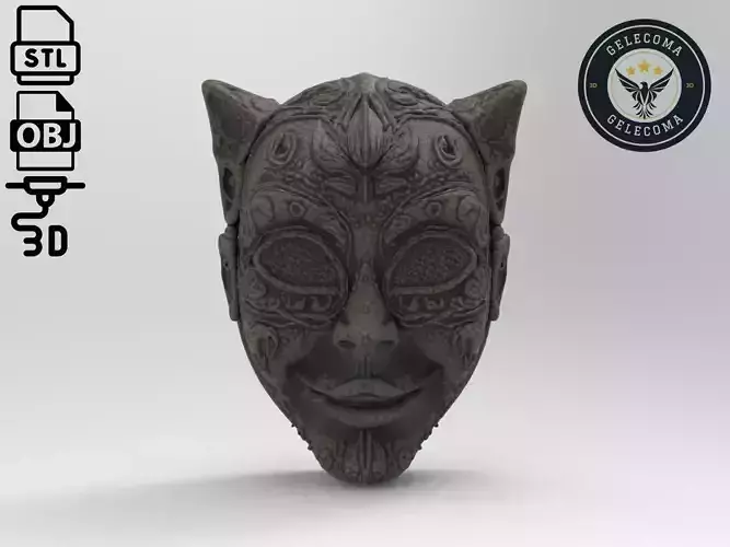 Carnival Mask 3D Print Model 3D print model