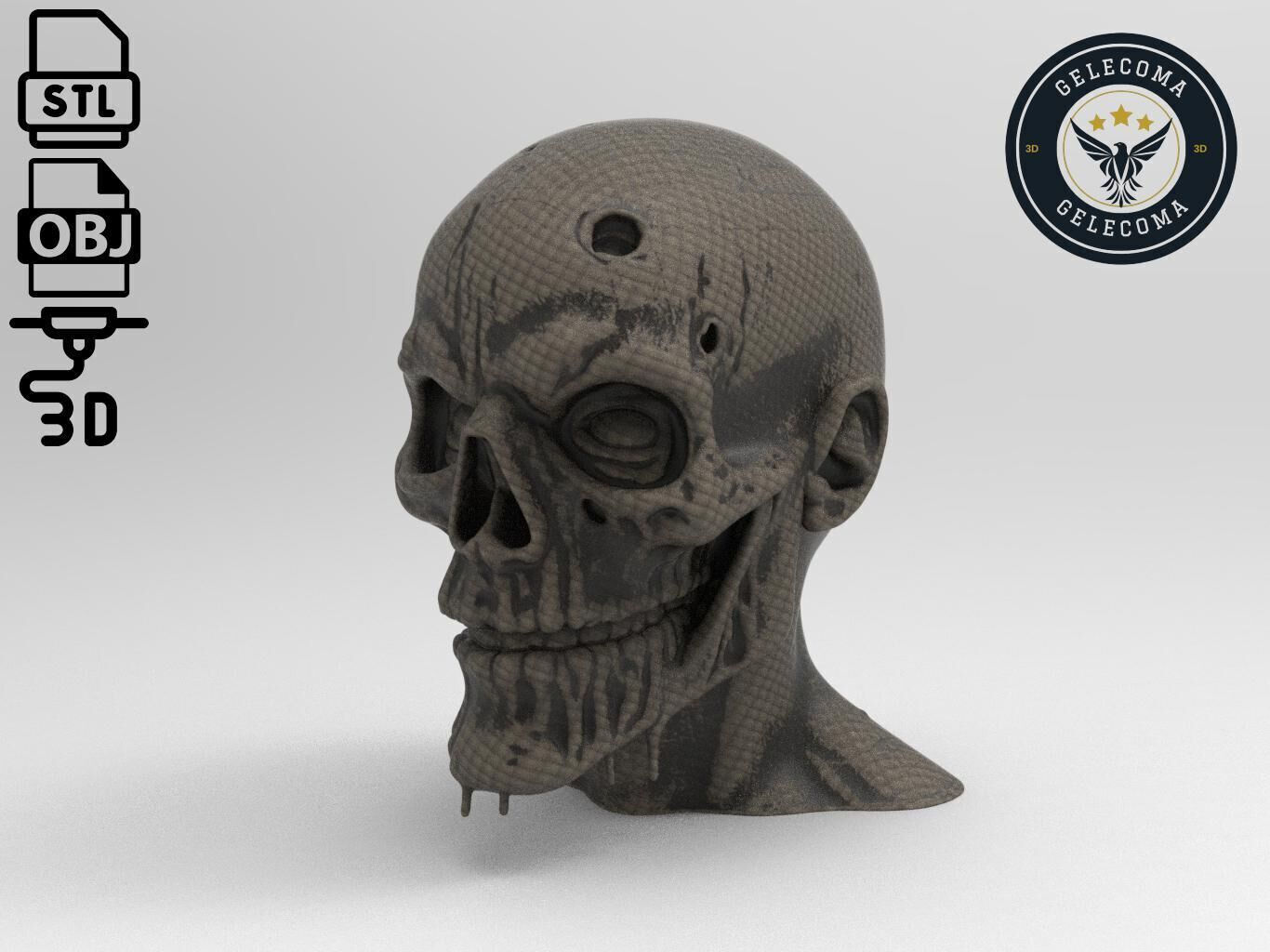 Blood Mask 3D Print Model 3D print model_1