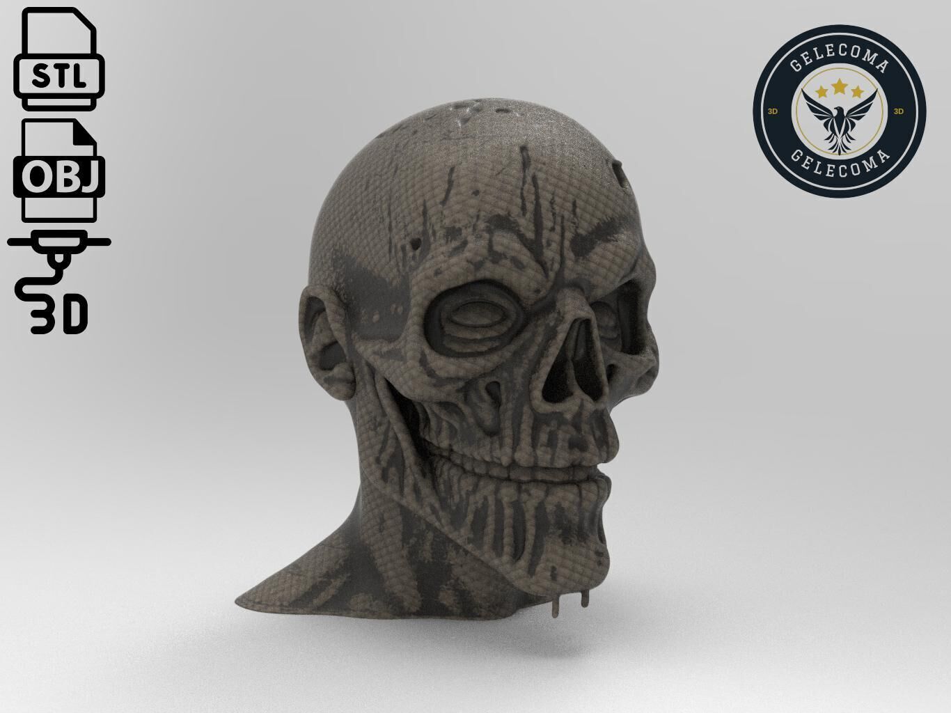 Blood Mask 3D Print Model 3D print model_2