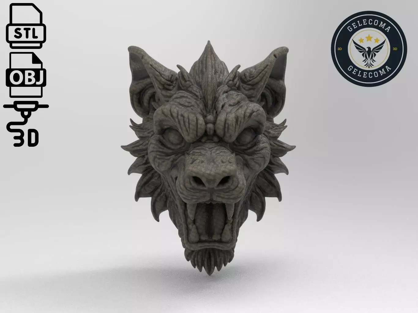 Beast Mask 3D Print Model 3D print model_0