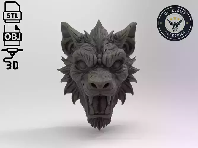 Beast Mask 3D Print Model 3D print model