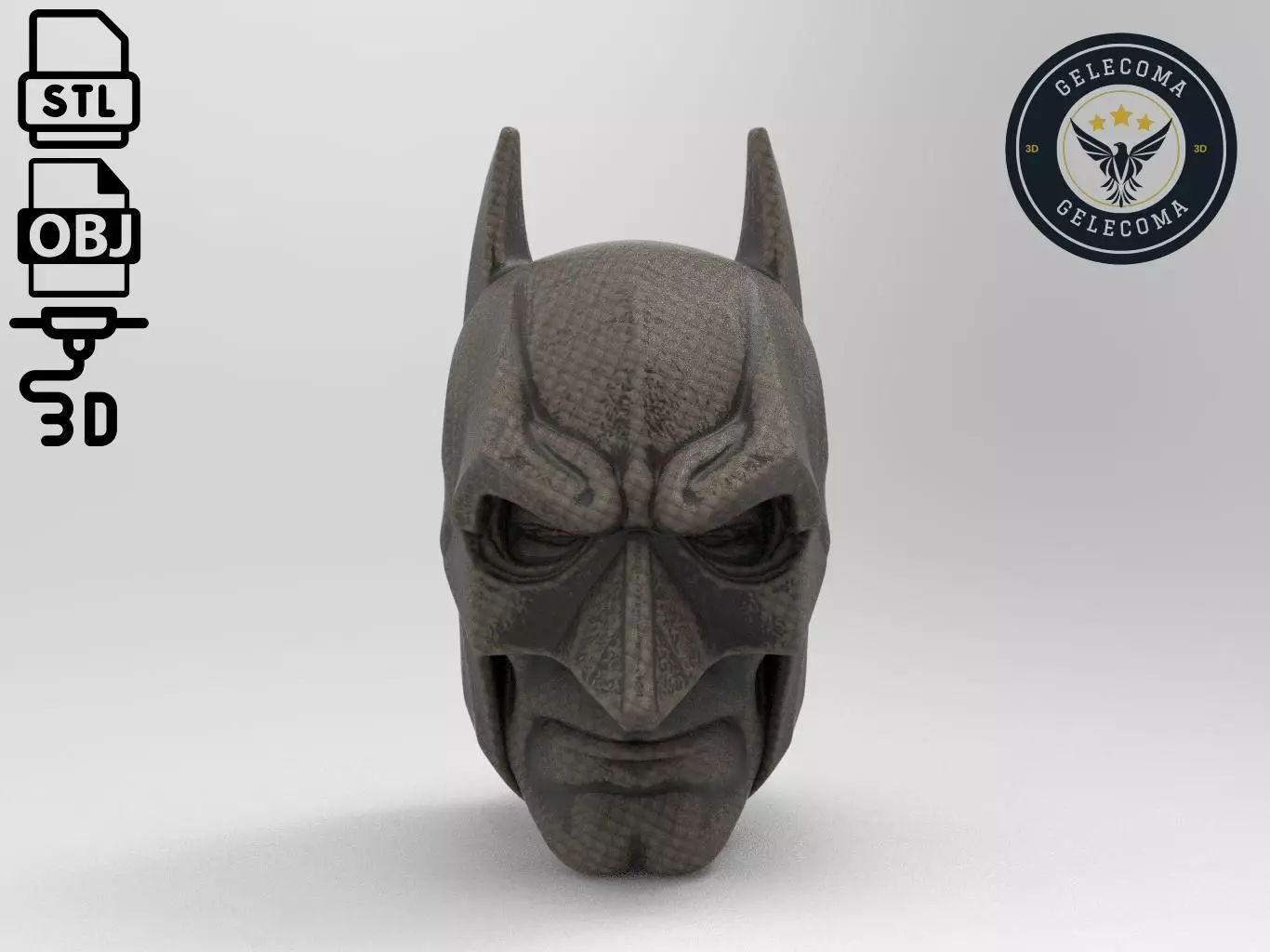 Batman Mask 3D Print Model 3D print model_0