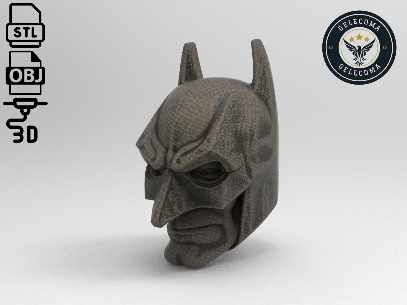 Batman Mask 3D Print Model 3D print model_1