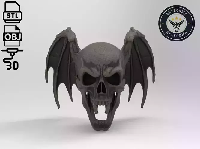 Angel of Death Mask 3D Print Model 3D print model
