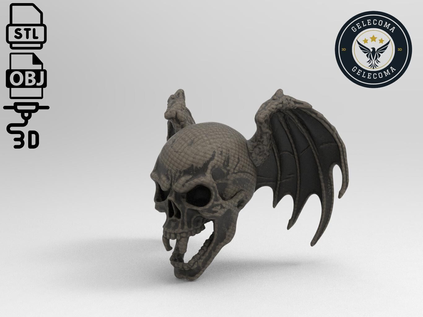 Angel of Death Mask 3D Print Model 3D print model_1