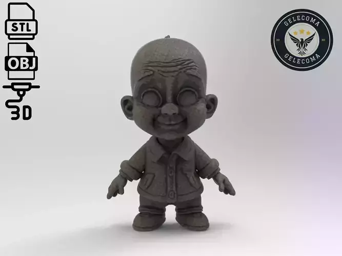 Tommy Pickles Cartoon 3D Print Model