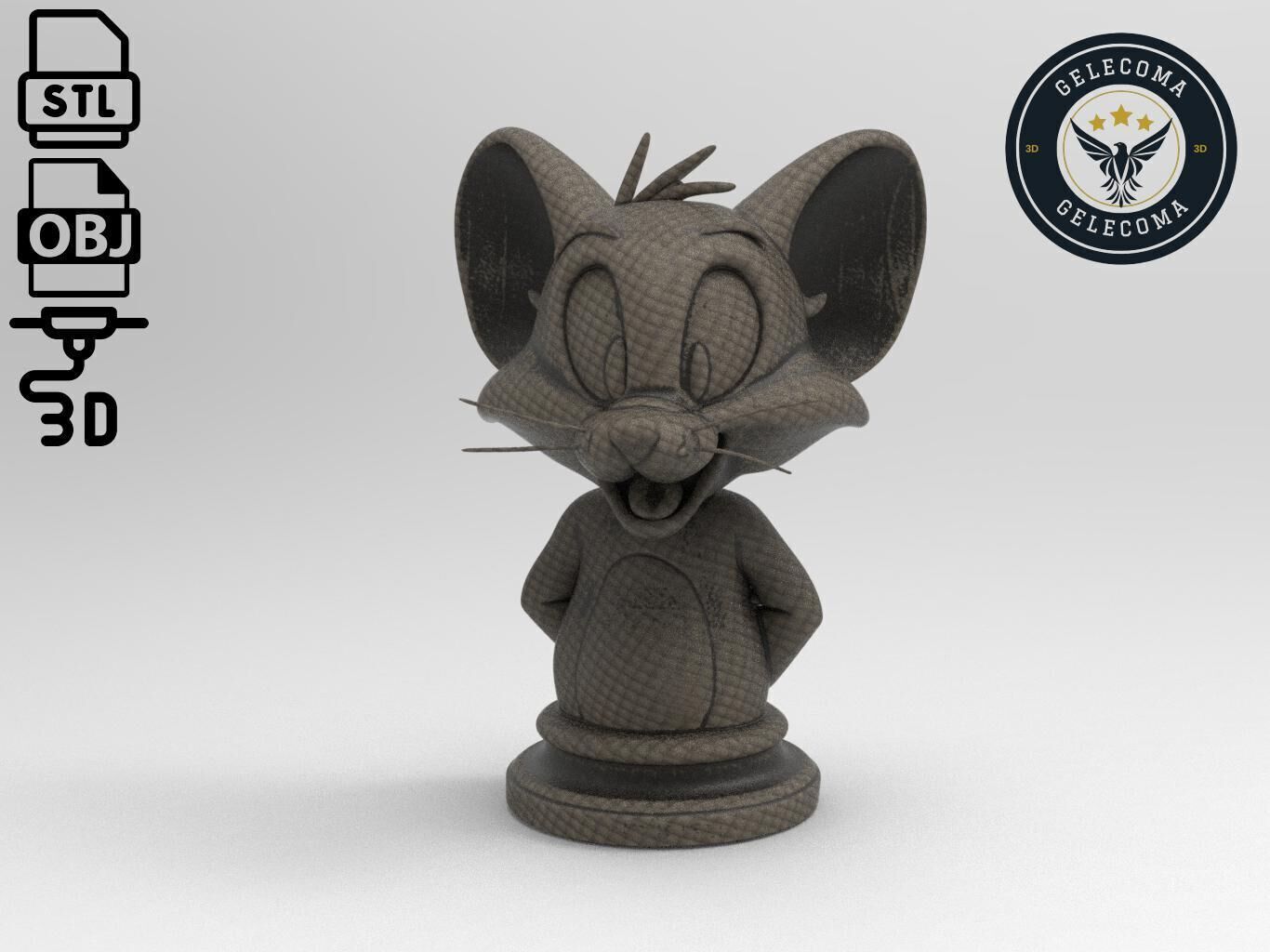 tom cat 3D Print Model 3D print model_1