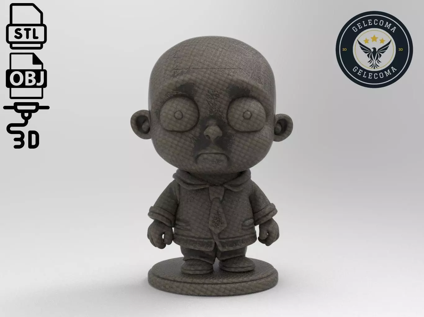 Stewie Griffin Cartoon 3D Print Model 3D print model_0