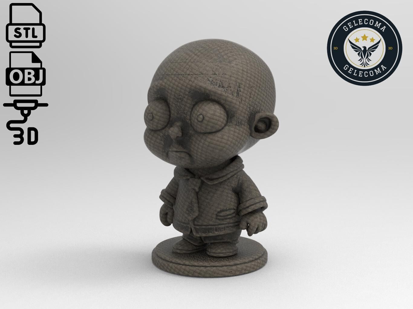 Stewie Griffin Cartoon 3D Print Model 3D print model_1