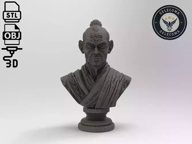 Sokka Cartoon 3D Print Model