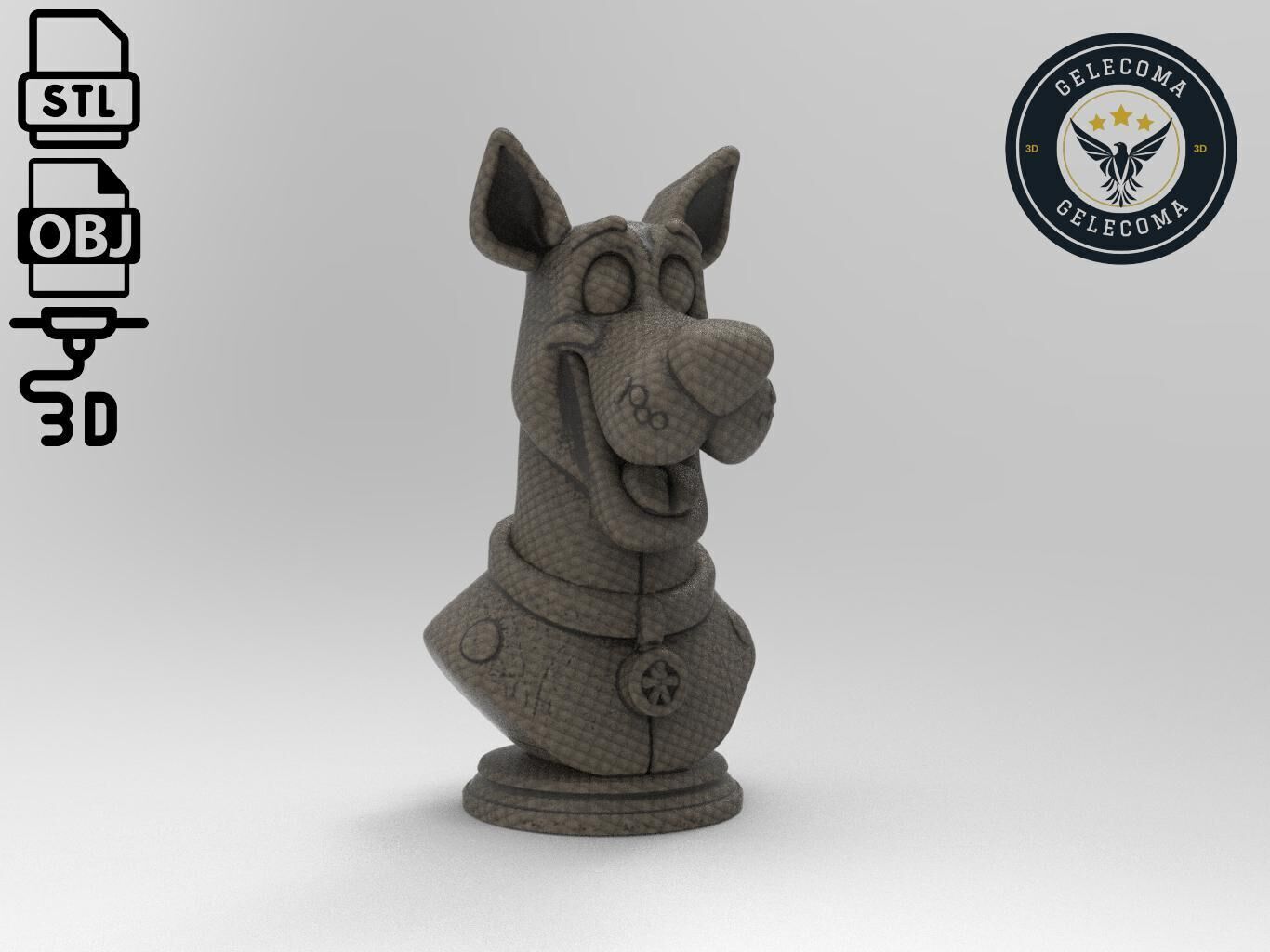 Scooby Doo Cartoon 3D Print Model 3D print model_2
