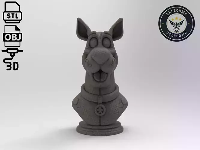 Scooby Doo Cartoon 3D Print Model 3D print model