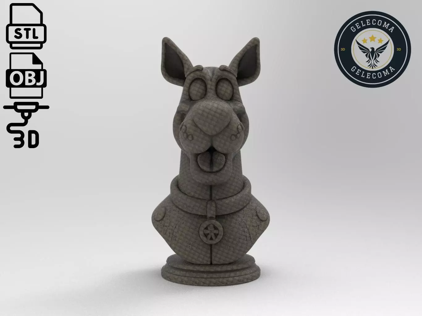 Scooby Doo Cartoon 3D Print Model 3D print model_0