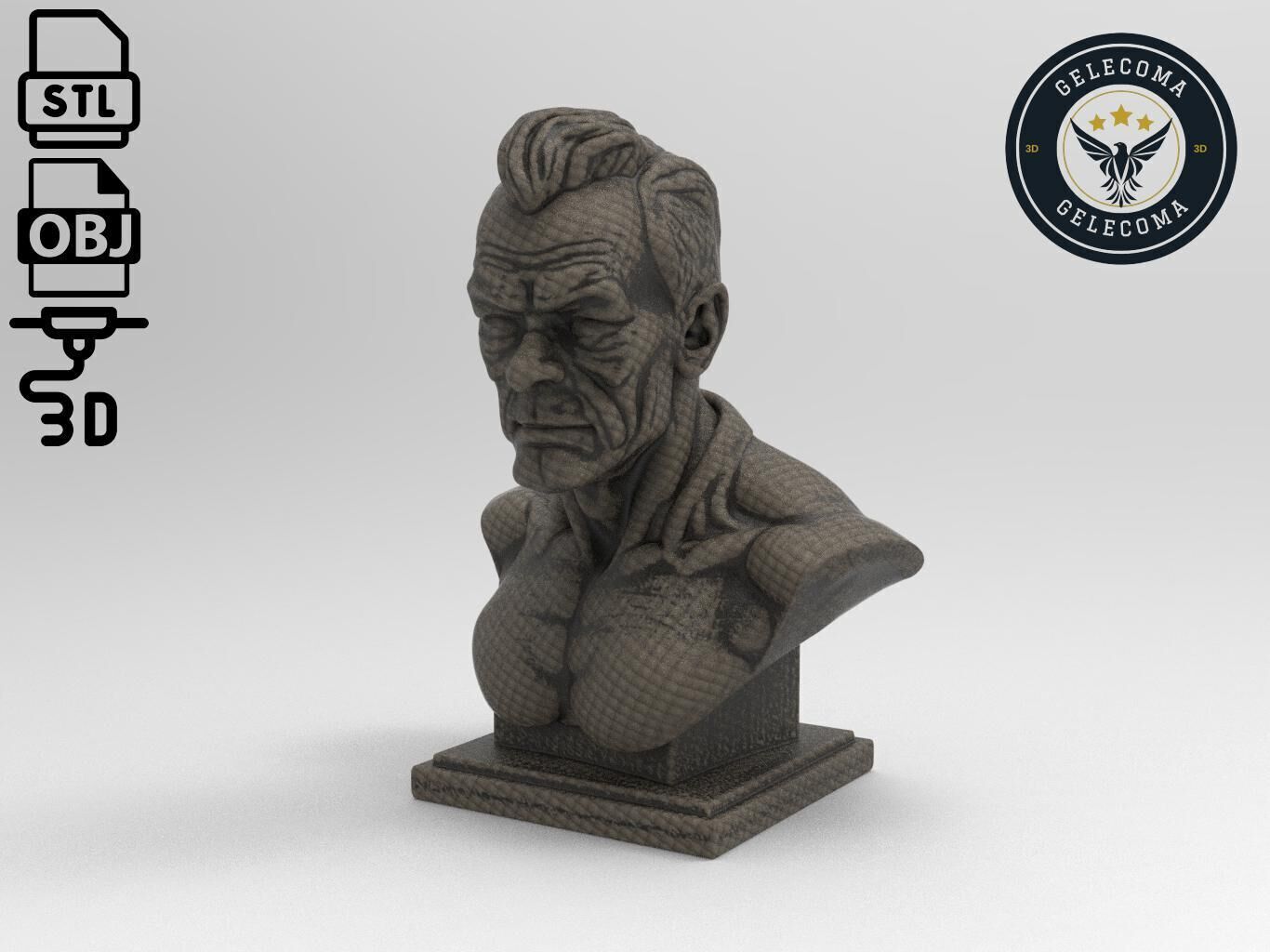 Mako Cartoon 3D Print Model 3D print model_1