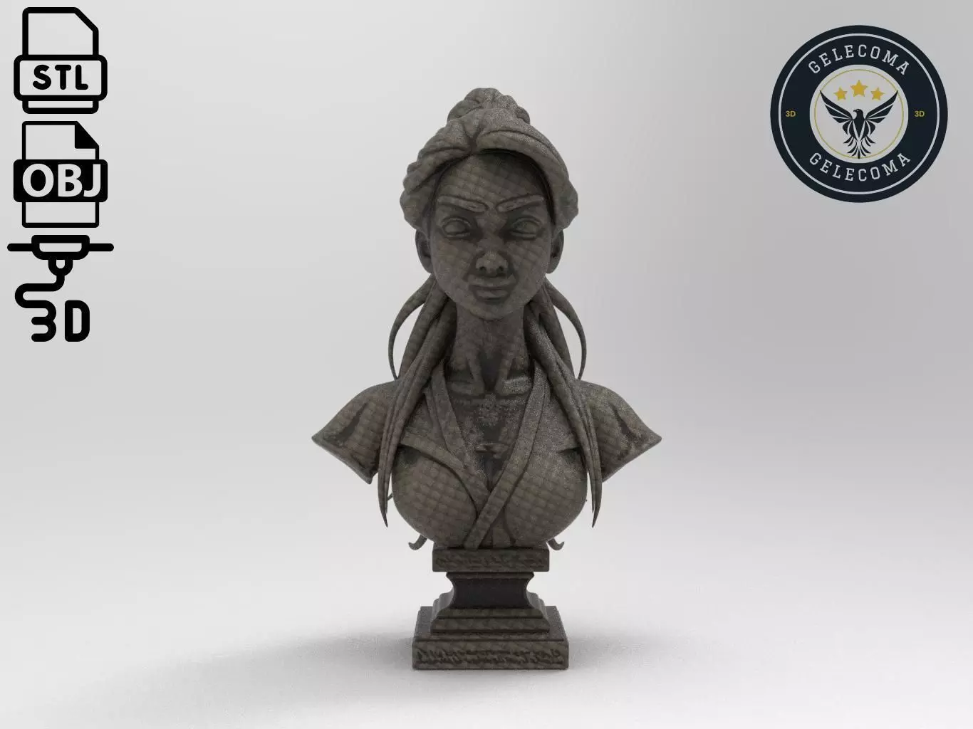 Katara Cartoon 3D Print Model 3D print model_0